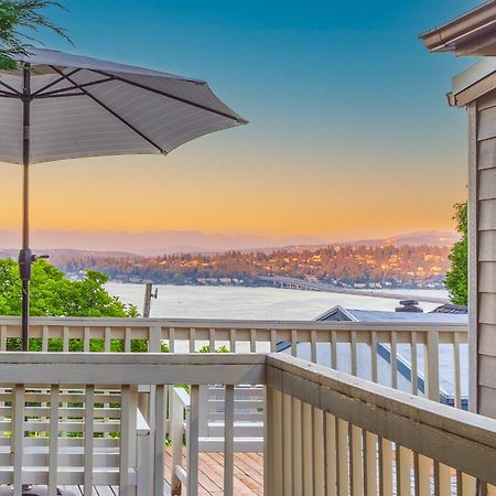 Sunrise On Lake Washington Villa Seattle Bagian luar foto