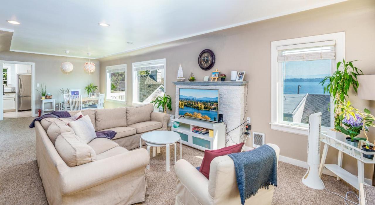 Sunrise On Lake Washington Villa Seattle Bagian luar foto